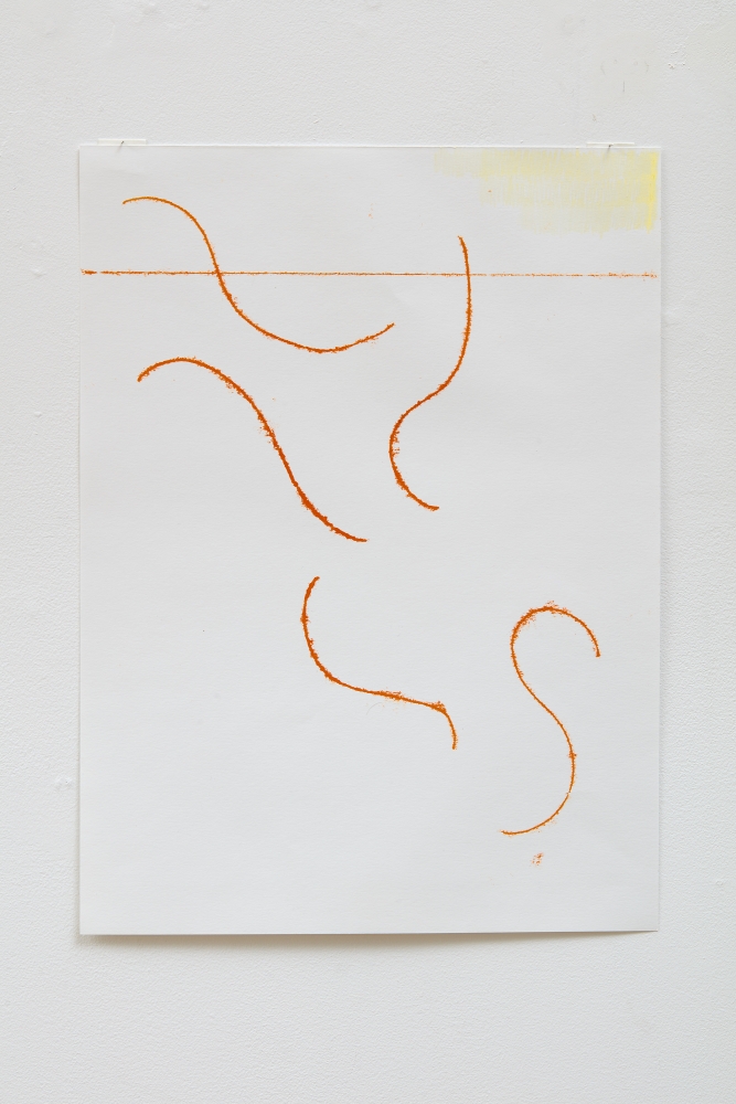 Esther Kläs ES 7, 2021 monotype on paper 16 x 11 3/4 inches (40.5 x 29.7 cm)
