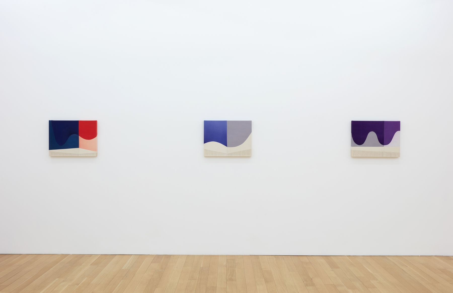 Installation view of Rebecca Ward,&nbsp;infinite plane, Peter Blum Gallery, New York, 2022