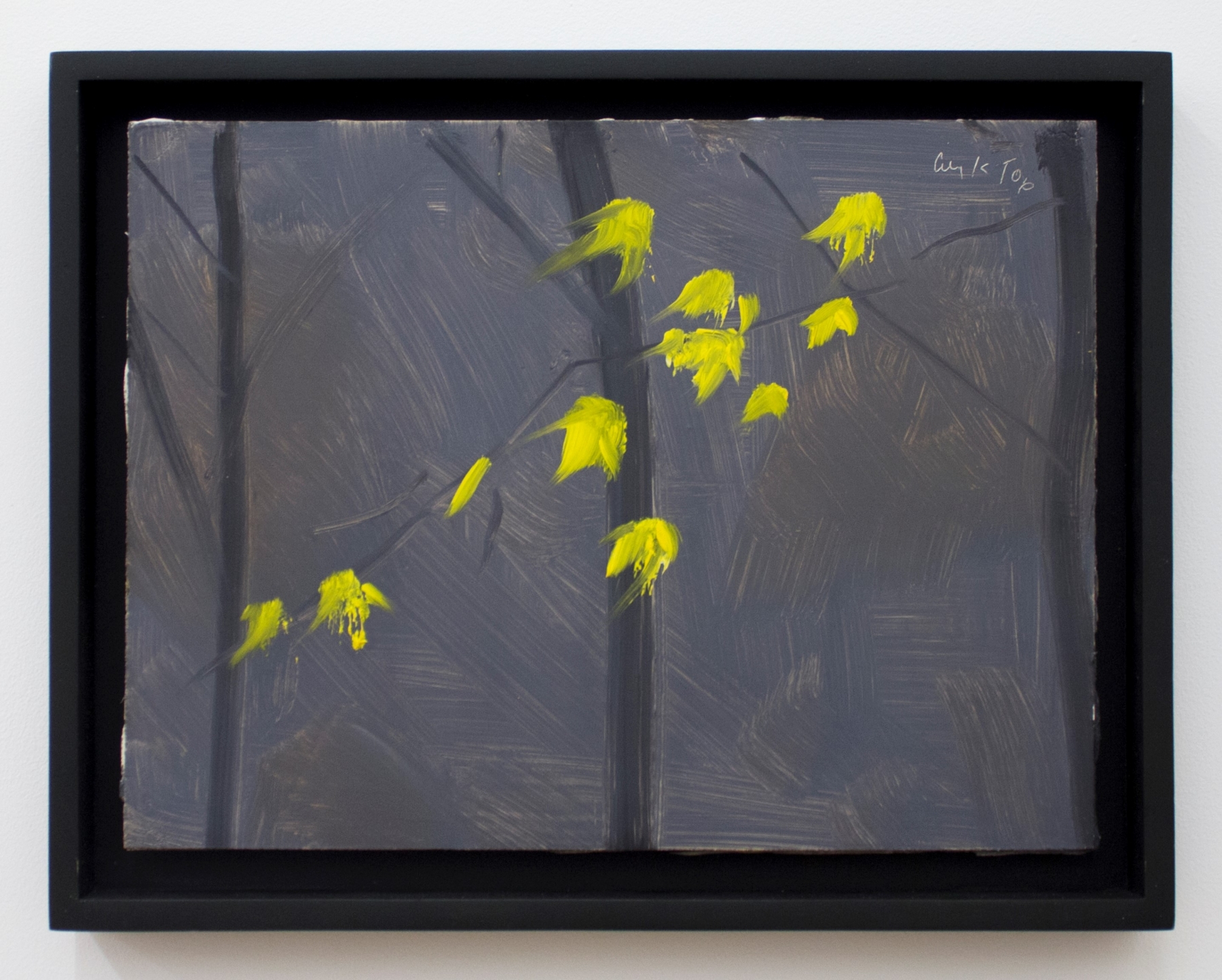 Alex Katz
Yellow Leaves 2, 2006
Oil on board
9 x 12 inches (22.9 x 30.5 cm)

Sold
Inquire
&amp;nbsp;