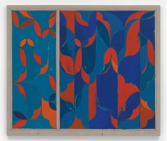 Kamrooz Aram Untitled (Arabesque Composition), 2020 oil, oil crayon and wax pencil on canvas 72 x 84 inches (182.9 x 213.4 cm) (KA20-03)