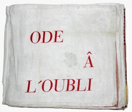 Louise Bourgeois, "Ode à l’Oubli", 2004 on view at the Frances Lehman Loeb Art Center, New York