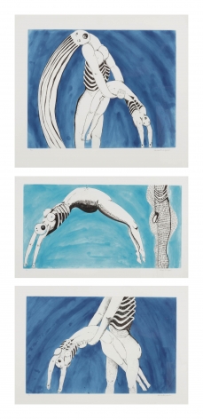 Louise Bourgeois Triptych for the Red Room, 1994