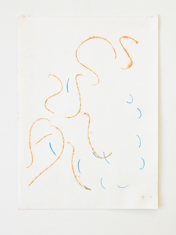 Esther Kläs Eses, 2019 monotype and pencil on paper 16 x 11 3/4 inches (40.5 x 29.7 cm) (EK19-18)