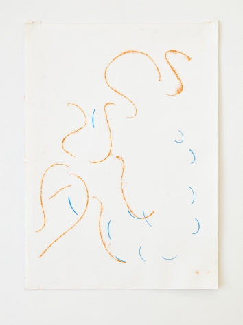 Esther Kläs Eses, 2019 monotype and pencil on paper 16 x 11 ¾ inches (40.5 x 29.7 cm) (EK19-18)