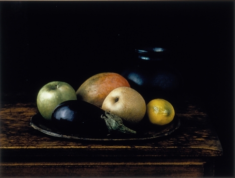 Evelyn Hofer Still Life Painting Fruit