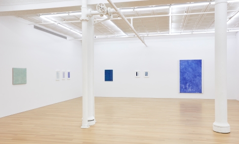 Installation of the exhibition John Zurier,&nbsp;The Future of Ice, Peter Blum Gallery, New York, September 18&nbsp;- November 13, 2021