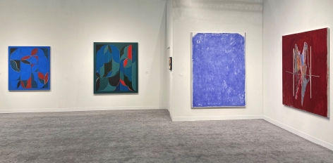 Installation view of Peter Blum Gallery at The Armory Show, 2021.&nbsp;