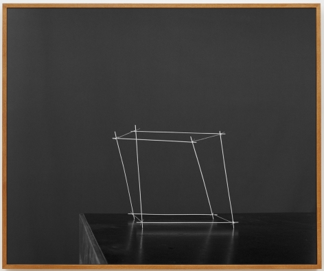 Su-Mei Tse Cube Study (Remake), 2019 black & white photograph, silver gelatin on Dibond 57 1/8 x 47 1/4 inches (145 x 120 cm) Edition of 5 (SMT19-05)