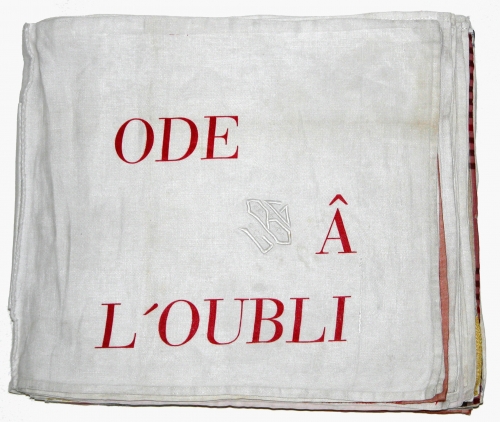 Louise Bourgeois, "Ode à l’Oubli," 2004 on view at the Frances Lehman Loeb Art Center, New York